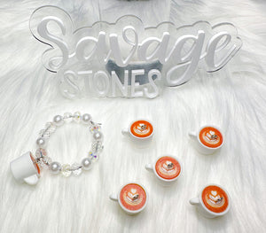 Coffee Queen Cup Charm